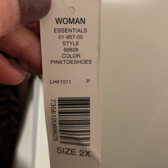 NWT Kate Hill light pink knit tank top size 2X - Picture 7 of 7